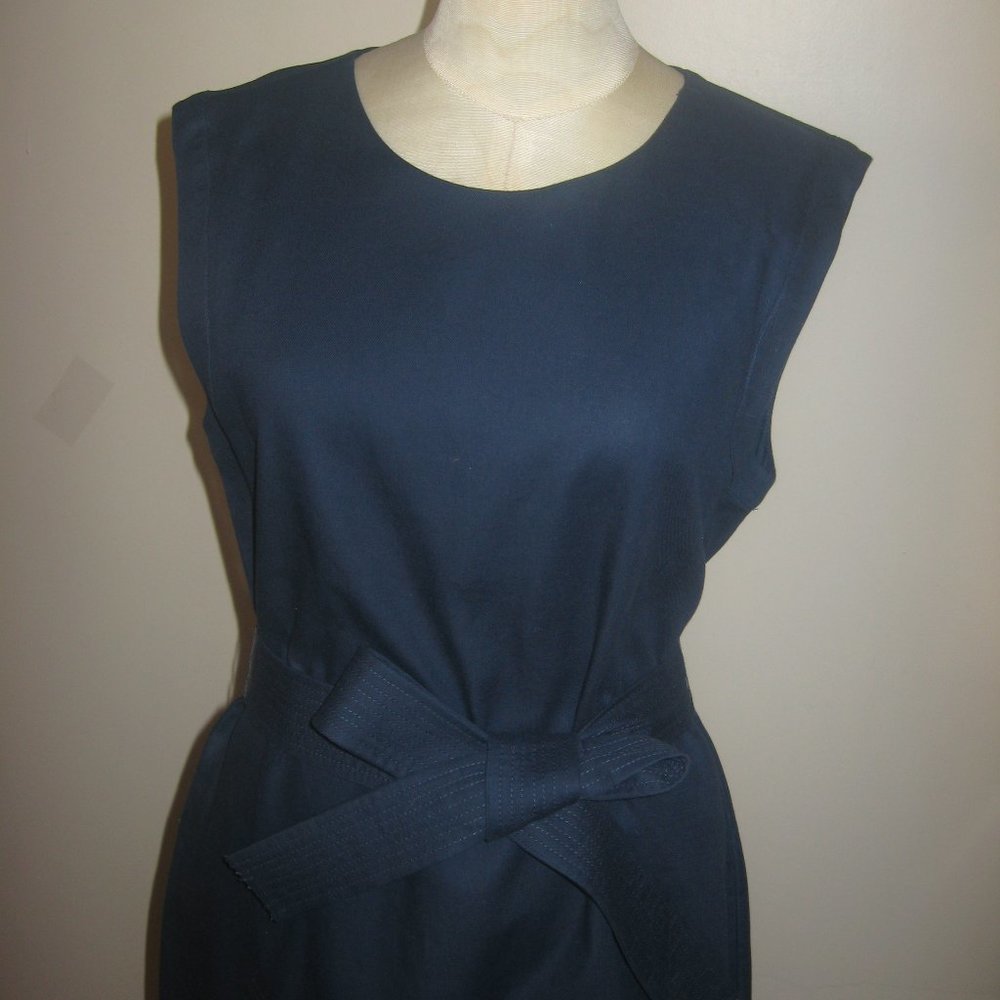 J.Crew Tie Belt Sheath Dress